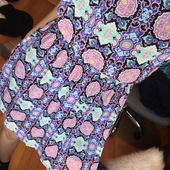 Patterned Summer Dress - Picture 2 of 3